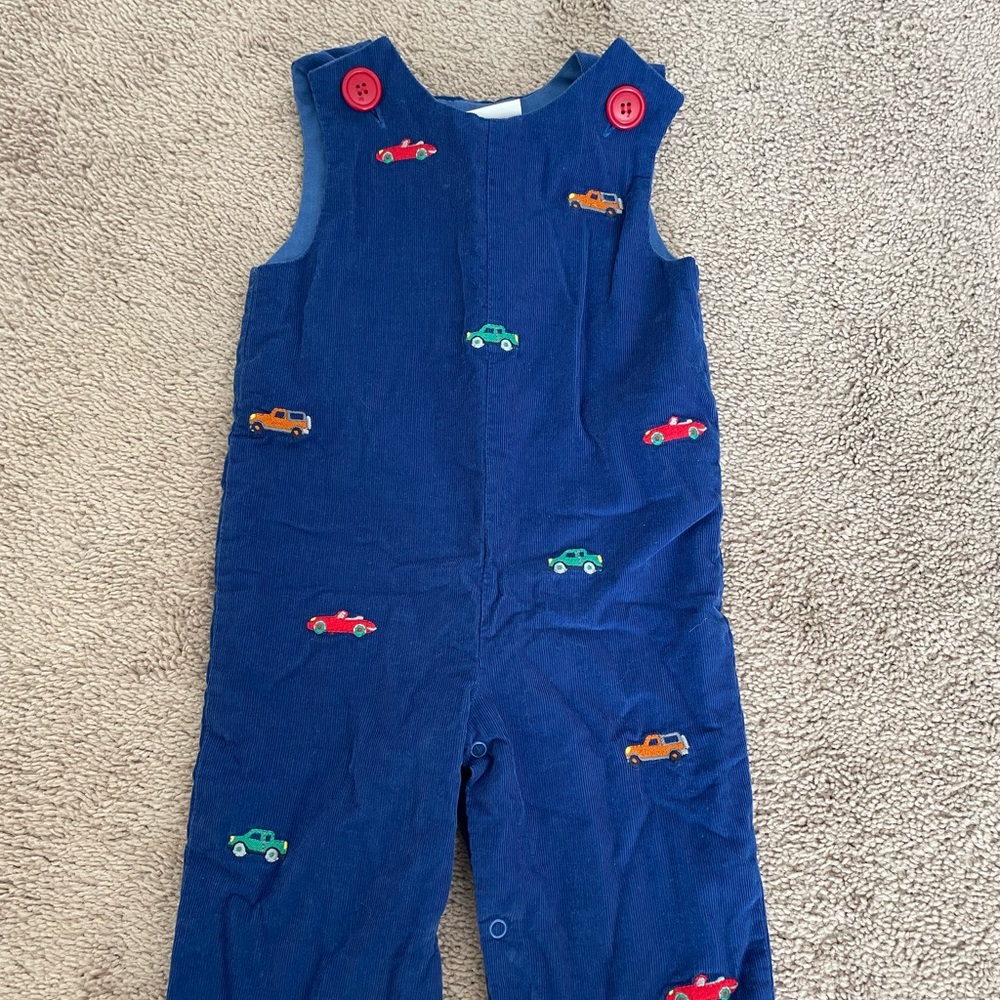Zuccini Kids Boy’s Blue Longall with Multicolored Trains